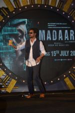 Irrfan Khan promotes his upcoming film Madari on June 26, 2016